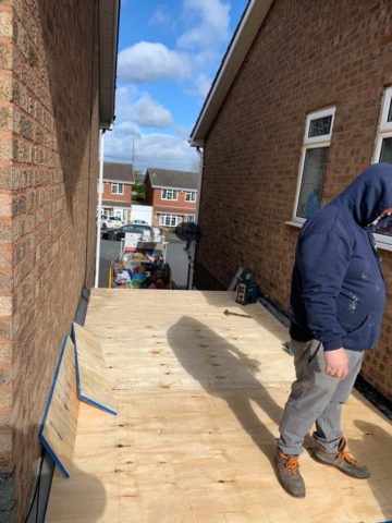 flat roof replacement droitwich