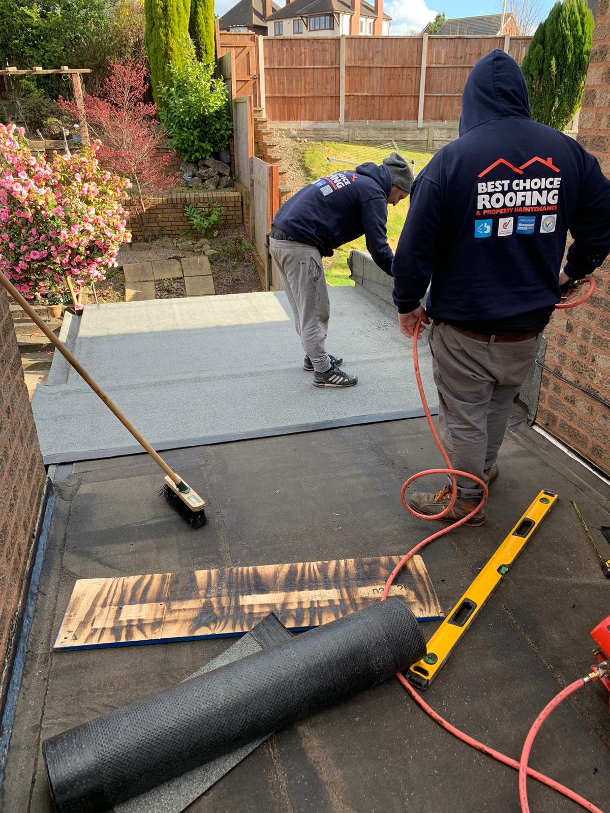 flat roof replacement droitwich