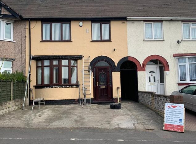 replacing roof in dudley