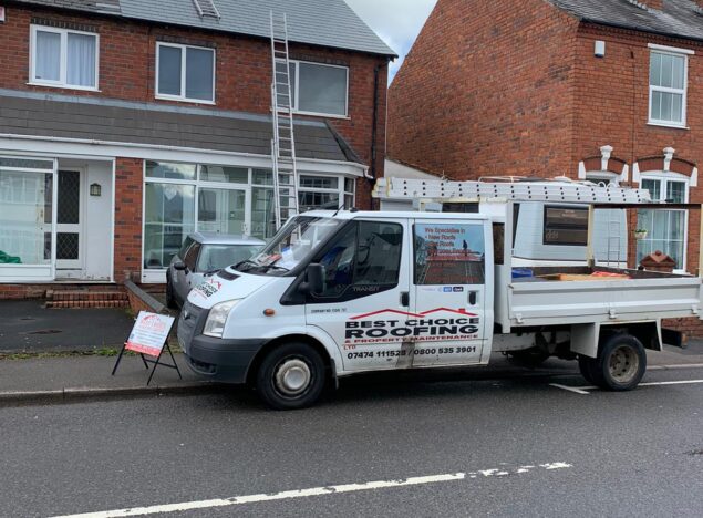 Fitting new vent tiles to roof in dudley