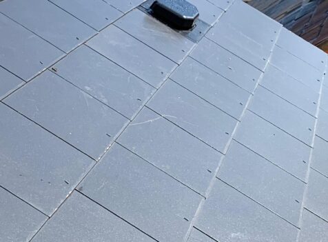 Fitting new vent tiles to roof in dudley