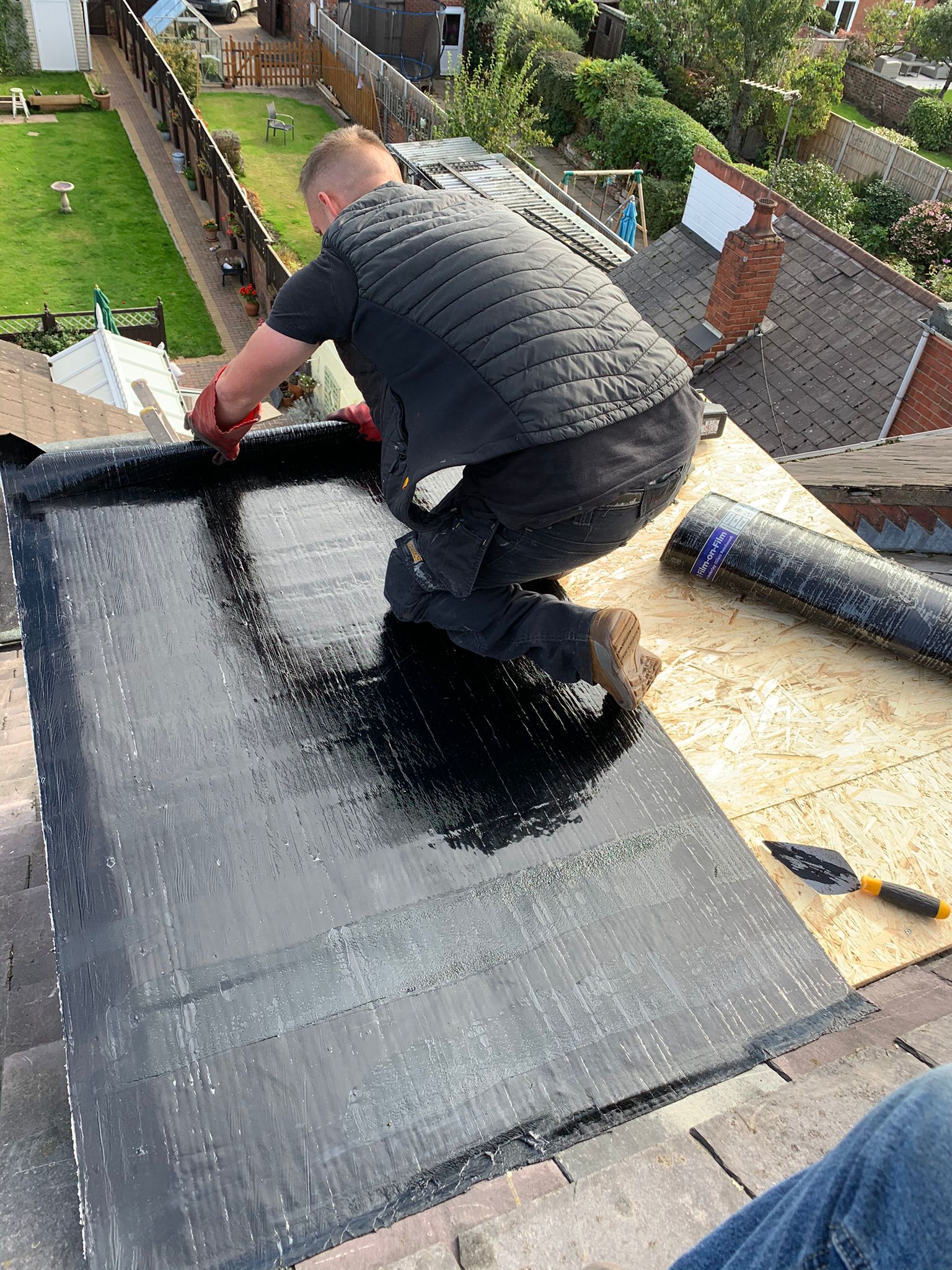 EPDM Rubber Roofing Installations in Worcestershire