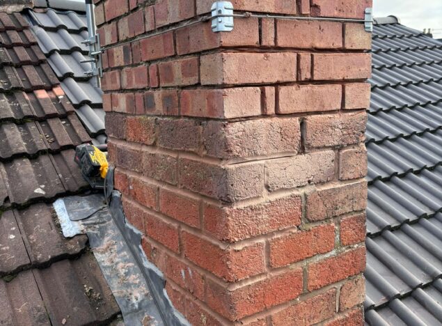 Chimney repointing in Kidderminster