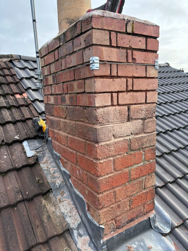 Chimney repointing in Kidderminster