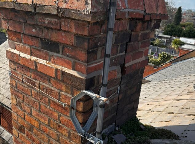 Chimney repointing in Bewdly