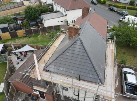 new roof installation in worcester