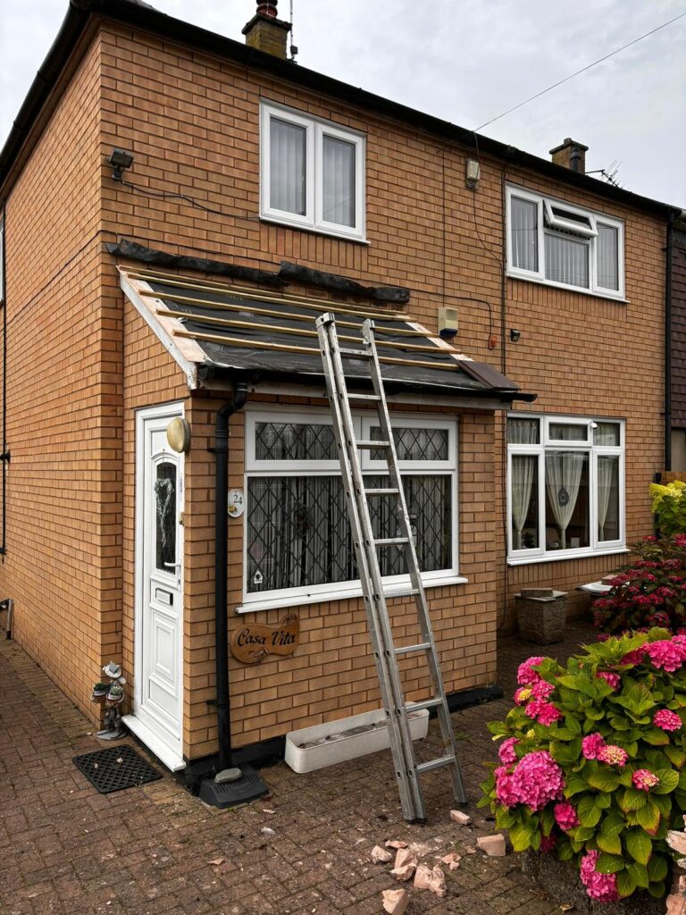 Porch roof replacement Tenbury Wells